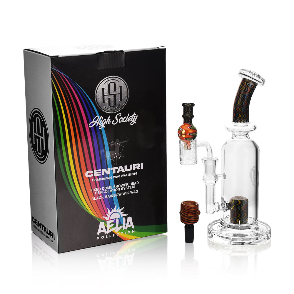 Centauri Concentrate Hybrid Rig (Black Rainbow) - High