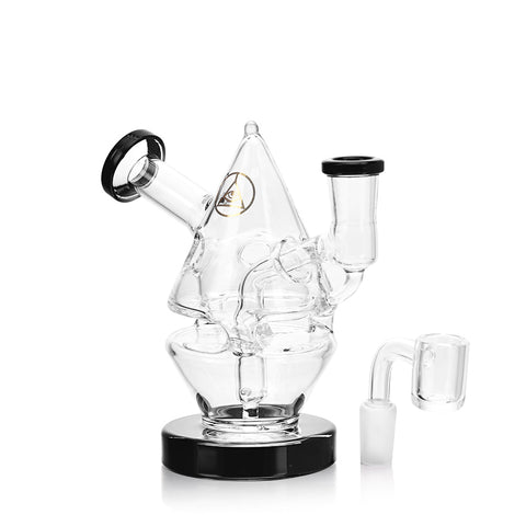 Ritual Smoke - Water Bender Fab Cone Concentrate Rig - Black
