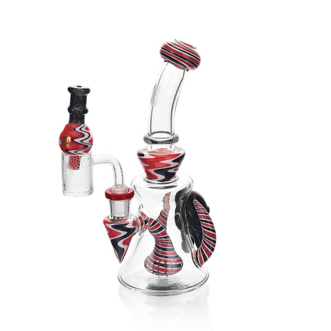 Tulu Premium Wig Wag Concentrate Rig Red/Black