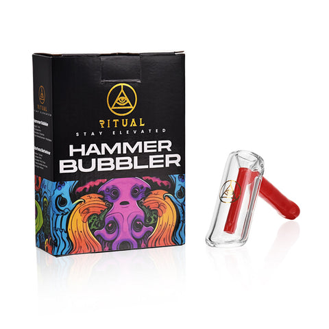 Ritual Smoke - Hammer Bubbler - Crimson
