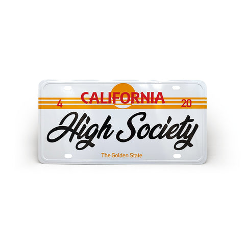 High Society | Limited Edition Collectors Car Plate