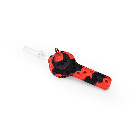 Ritual - 4'' Silicone Nectar Spoon - Black & Red