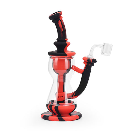 Ritual - 10'' Silicone Deluxe Incycler - Black & Red
