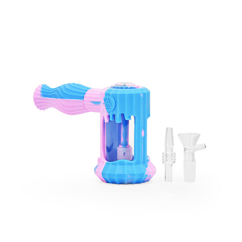 Ritual - 6'' Duality Silicone Dual Use Bubbler - Cotton Candy